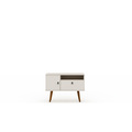 Manhattan Comfort Tribeca 35.43 TV Stand, Off White 5PMC6